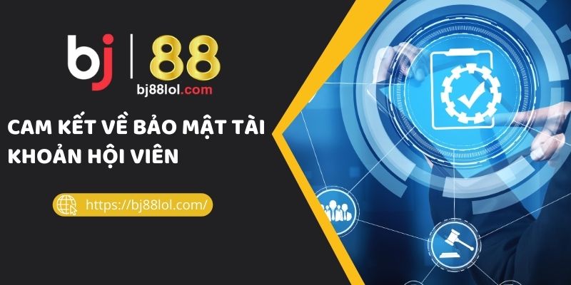 cam kết về bảo mật tài khoản hội viên