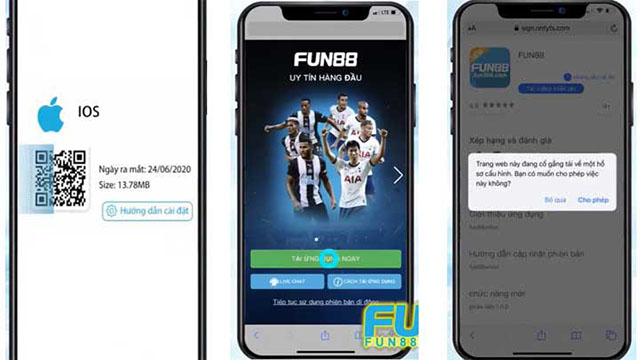 tải app fun88 trên ios