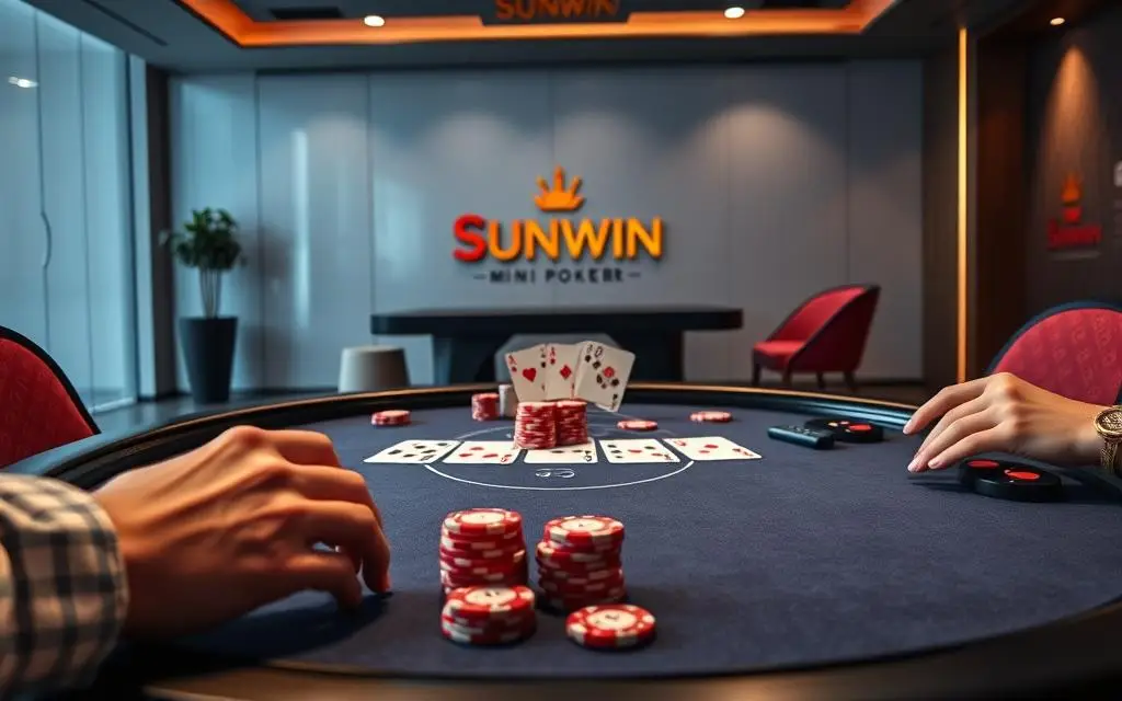 Game mini poker sunwin trên điện thoại