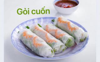 Quán gỏi cuốn ngon nhất Quận Phú Nhuận, TP. HCM