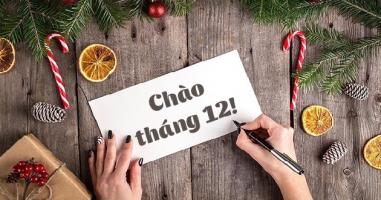 Tản văn viết về tháng 12 hay nhất