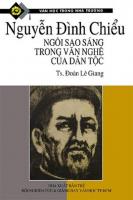 Bài soạn Nguyễn Đình Chiểu, ngôi sao sáng trong văn nghệ của dân tộc (Ngữ văn 12) hay nhất