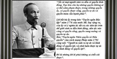 Bài văn phân tích đoạn mở đầu Tuyên ngôn độc lập (Ngữ văn 12) hay nhất