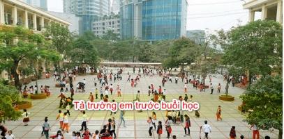 Bài văn tả cảnh trường em trước buổi học (lớp 5) hay nhất