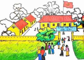 Bài văn tả cảnh trường em vào mùa hè (lớp 5) hay nhất
