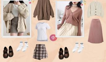 Cách phối đồ với áo cardigan đẹp nhất
