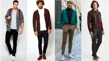 Cách phối đồ với áo cardigan nam đẹp nhất