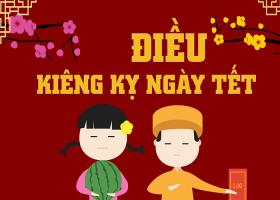 Điều kiêng kị trong ngày Tết bạn nên biết