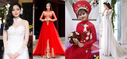 Địa chỉ thuê áo dài cưới hỏi đẹp nhất Hoài Nhơn, Bình Định
