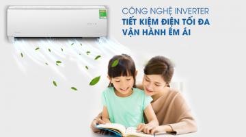Máy lạnh, điều hòa Inverter tiết kiệm điện nhất hiện nay