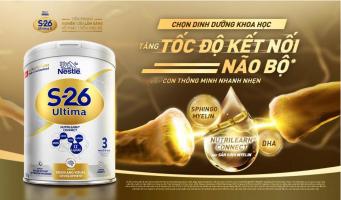Dưỡng chất giúp phát triển trí não toàn diện trong sản phẩm S-26
