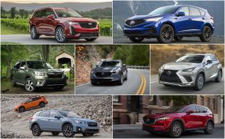 Mẫu xe SUV & Crossover đạt điểm số an toàn cao nhất 2020