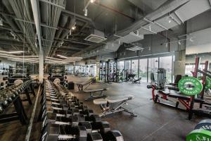 Phòng tập gym chất lượng cao gần Times City