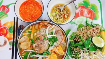 Quán bún bò ngon nhất tỉnh Thừa Thiên Huế