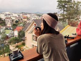 Quán cafe không gian xanh tại Đà Lạt