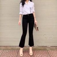 Cách phối đồ với quần ống loe hợp thời trang nhất