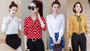 Shop bán áo sơ mi nữ đẹp và chất lượng nhất Shopee