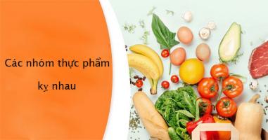 Thực phẩm không nên kết hợp với nhau có thể nguy hiểm