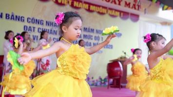 Tiết mục văn nghệ khai giảng năm học hay nhất dành cho cô và trẻ mầm non