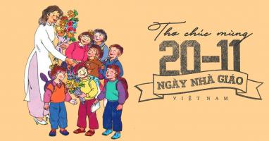 Lời dẫn chương trình văn nghệ 20/11 hay và ý nghĩa nhất
