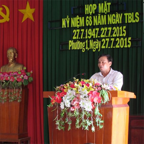 Bài phát biểu tri ân tại Lễ viếng Đài tưởng niệm các anh hùng Liệt sĩ (04)