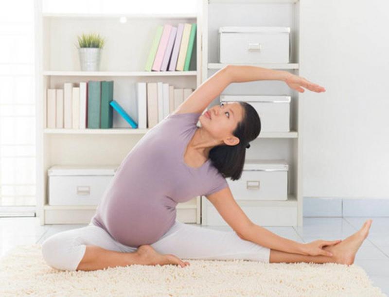 Bà bầu nên tập các bài tập nhẹ nhàng