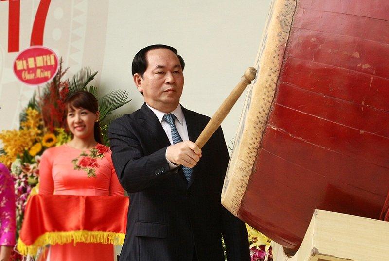 Hình ảnh Chủ Tịch Nước Trần Đại Quang trong những chuyến công tác