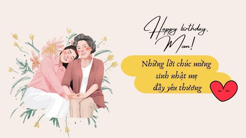 Chúc mừng sinh nhật mẹ