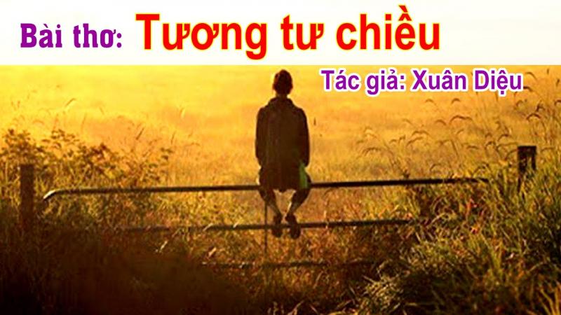Bài thơ: Tương tư chiều