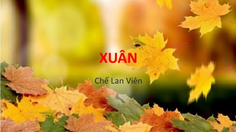Bài thơ: Xuân