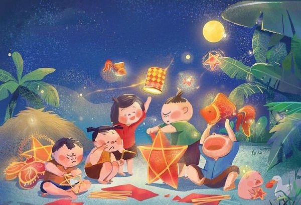 Bài văn miêu tả hình ảnh quê hương trong đêm rằm Trung Thu số 3