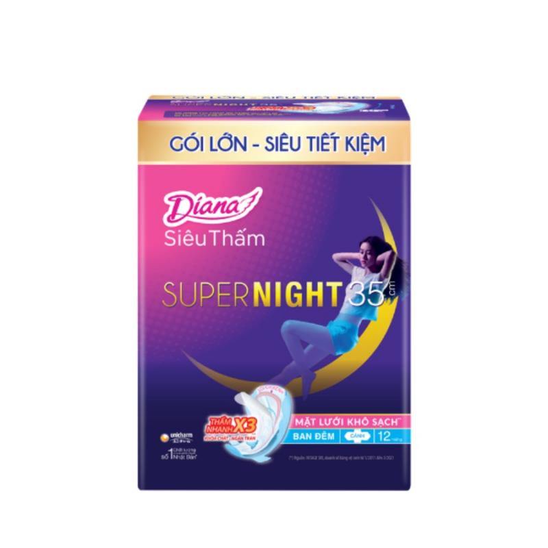 Băng vệ sinh Diana ban đêm Diana siêu thấm Super Night