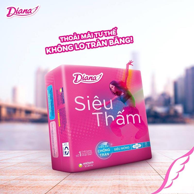 Băng Vệ Sinh Siêu Thấm Siêu Mỏng Cánh 23cm