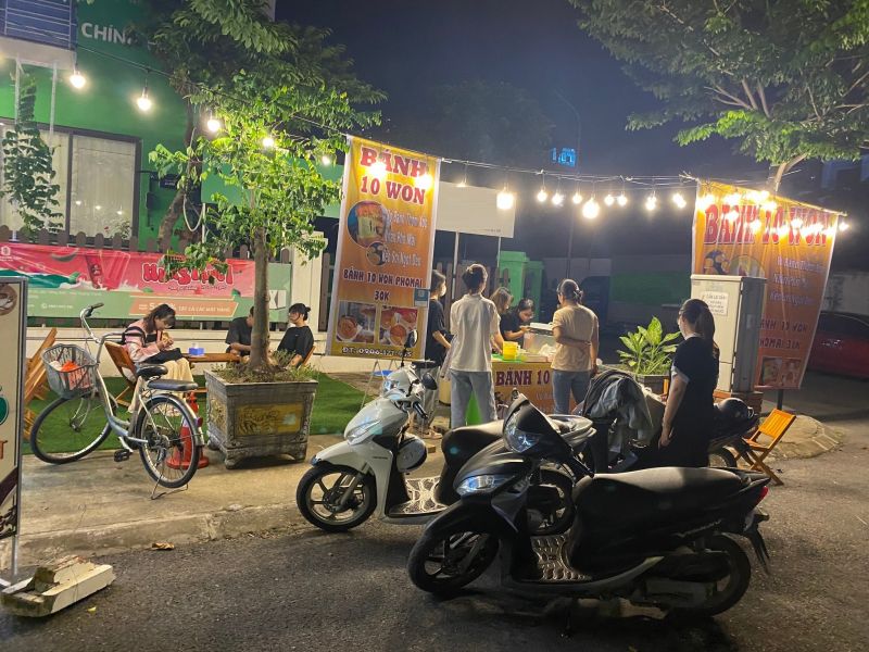 Bánh đồng xu khu Hoàng Thành