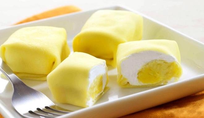 Bánh kem tươi sầu riêng, cách làm món ăn từ sầu riêng