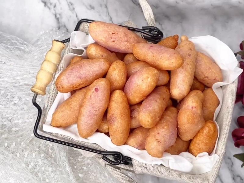 Bánh khoai mỡ chiên