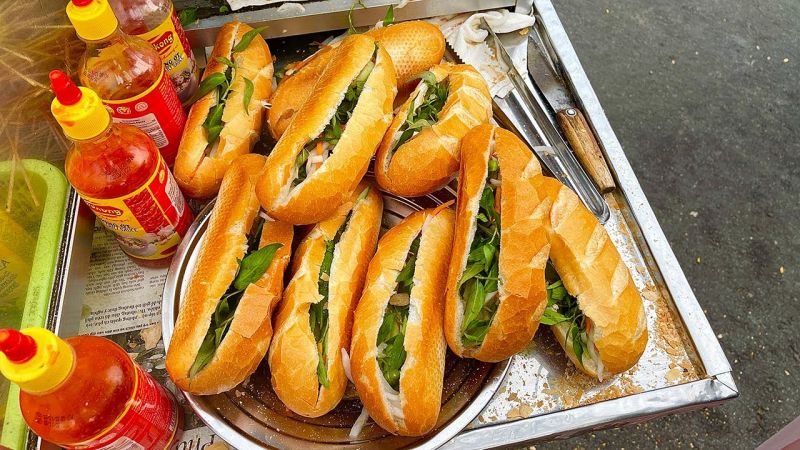 Bánh mì bò lá lốt