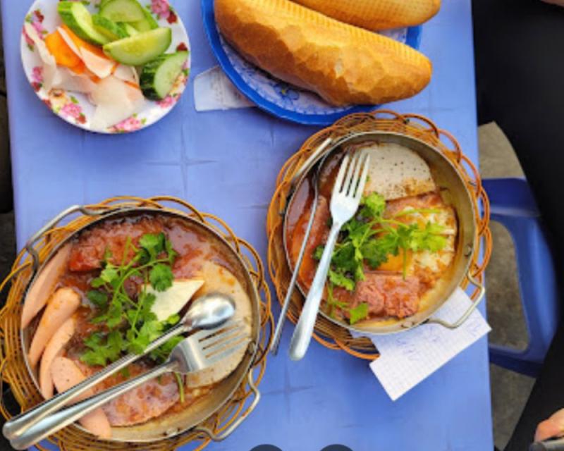 Bánh mì chảo A Bếp