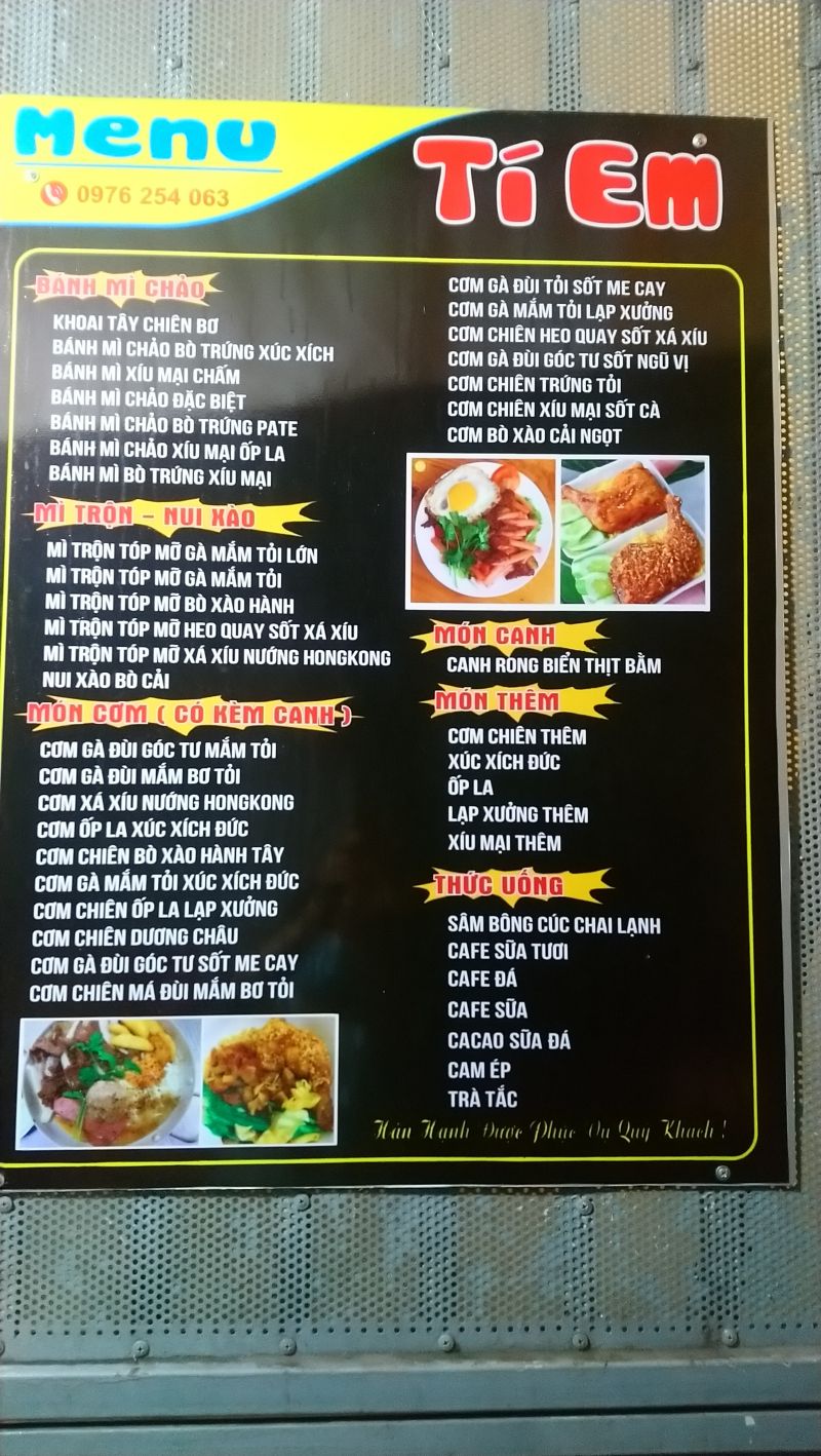 Bánh mì chảo Tí Em