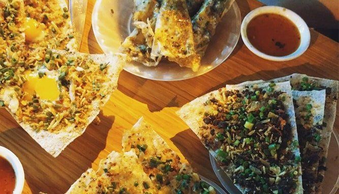 Bánh tráng kẹp Dì Hoa Đà Nẵng
