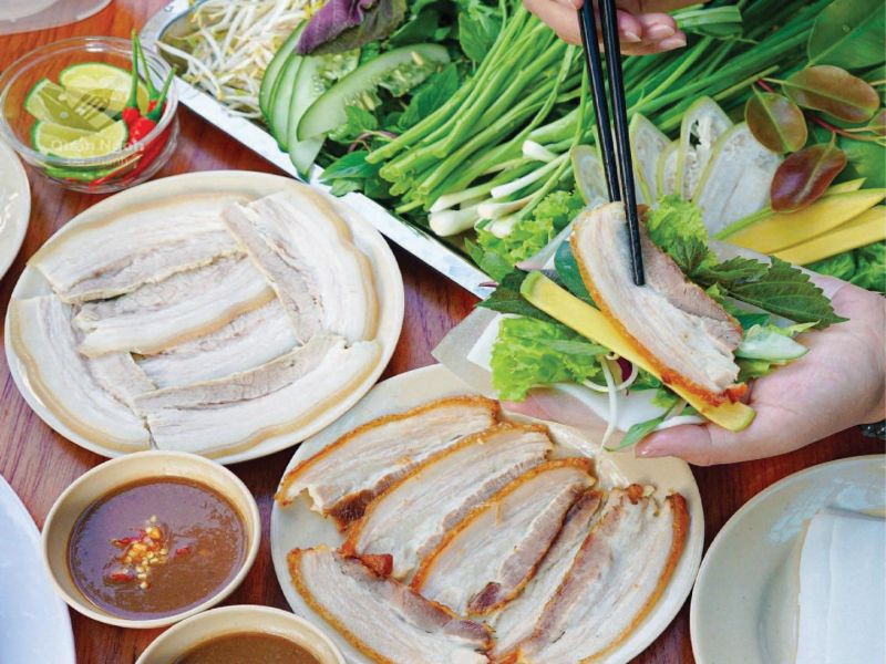Bánh Tráng Thịt Heo Quán Cốm Đại Lộc