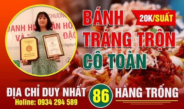 Bánh Tráng Trộn - Quán Cô Toàn