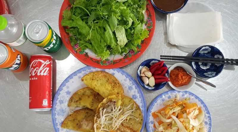 Bánh Xèo Sông Hoài - Cô Anh