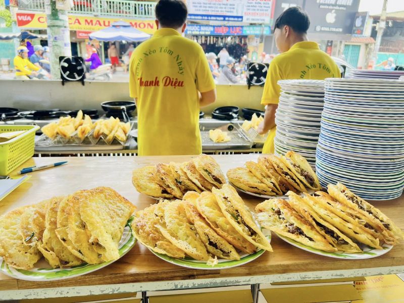 Bánh Xèo Tôm Nhảy Thanh Diệu