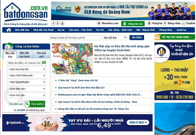 Kênh tham khảo thông tin có giá trị cao về nhà đất