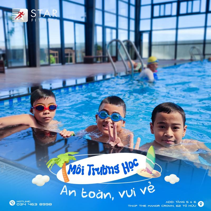 Bể bơi bốn mùa Star Fitness Huế