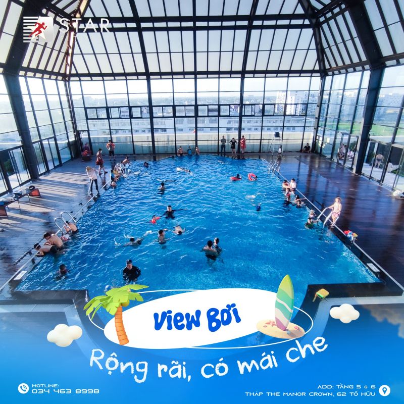 Bể bơi bốn mùa Star Fitness Huế