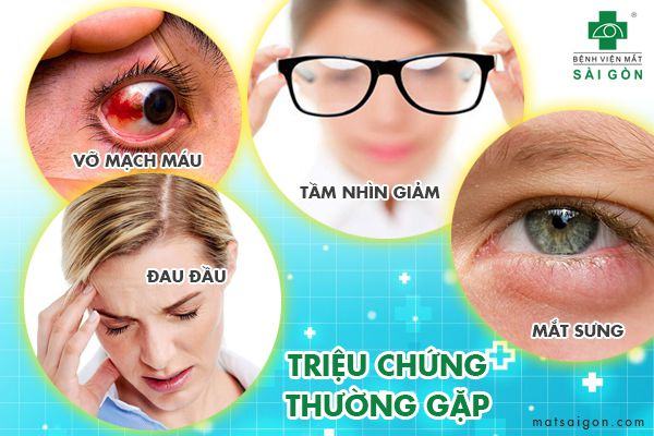 Dấu hiệu bệnh về võng mạc
