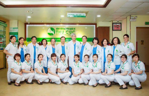 Đội ngũ y bác sĩ Bệnh viện Đa khoa Quốc tế Thu Cúc