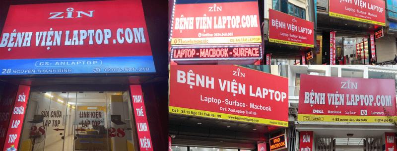 Bệnh viện laptop Zin